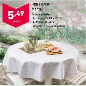 ALDI Home Creation Mantel 130x160cm oferta