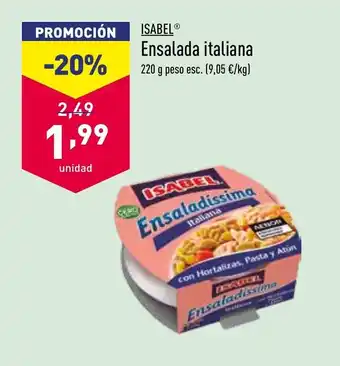 Isabel Ensalada italiana 220g