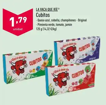 ALDI La Vaca Que Ríe Cubitos 125g oferta