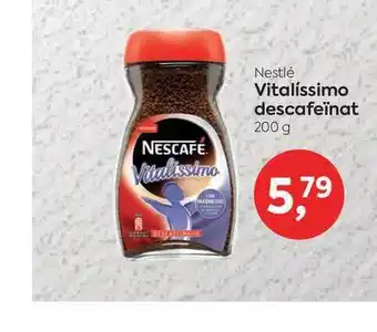 Suma Supermercados Nestlé Vitalíssimo descafeïnat 200g oferta