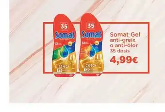 Suma Supermercados Somat Gel anti-greix o anti-olor 35 dosis oferta