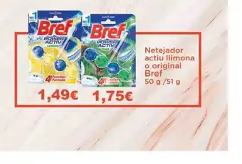 Suma Supermercados Bref Netejador actiu llimona o original 50g/51g oferta