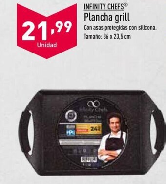 ALDI INFINITY CHEFS plancha grill oferta