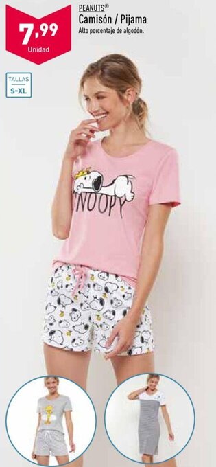 ALDI PEANUTS camisón / pijama oferta