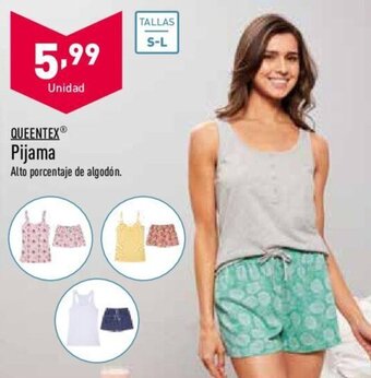 ALDI QUEENTEX pijama oferta