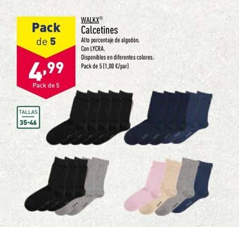ALDI WALKX calcetines oferta