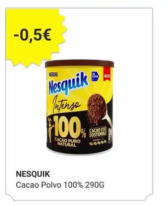 Consum Nesquik cacao polvo 100% oferta