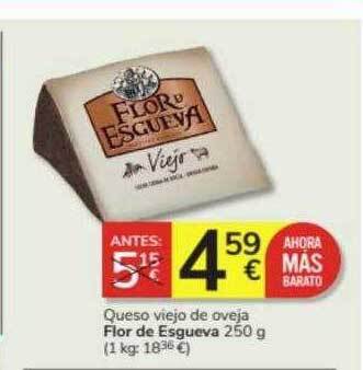 Consum Queso viejo de oveja flor de esgueva oferta