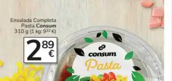 Consum Ensalada completa pasta consum oferta