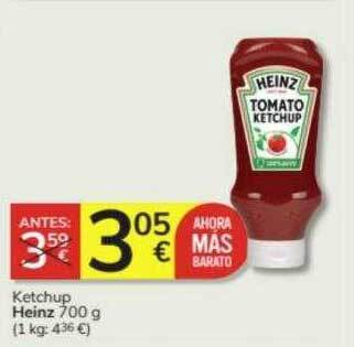 Consum Ketchup heinz oferta