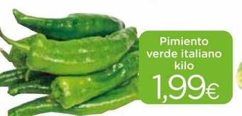 Proxi Pimiento verde italiano kilo oferta