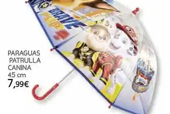 Toy Planet Paraguas patrulla canina oferta