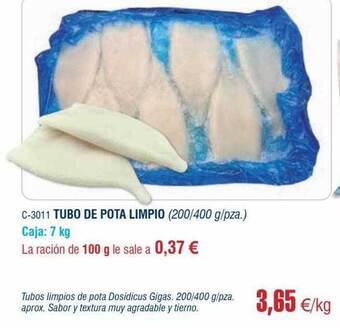Abordo Tubo de pota limpio oferta