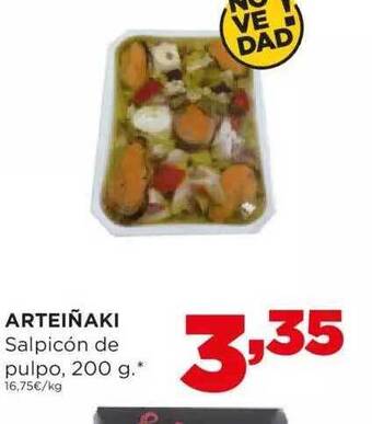 Alimerka Arteiñaki salpicón de pulpo oferta
