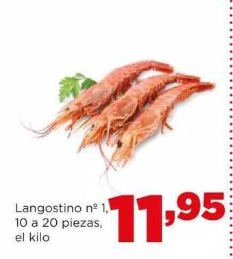 Alimerka Langostino n°1 oferta