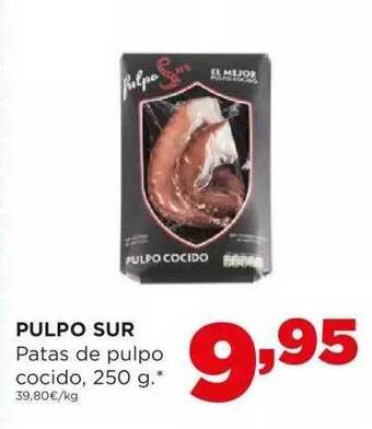 Alimerka Pulpo sur patas de pulpo cocido oferta