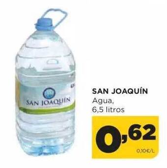 Alimerka San joaquin agua oferta