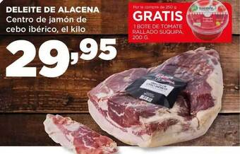 Alimerka Deleite de alacena centro de jamón de cebo ibérico oferta