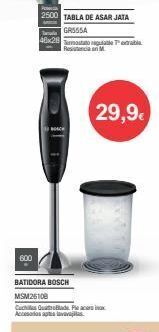 Milar Batidora bosch oferta