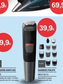 Milar Barbero philips oferta