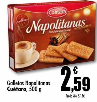 Unide Supermercados Galletas napolitanas cuétara oferta