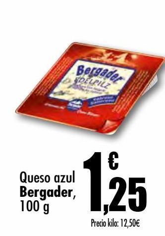 Unide Supermercados Queso azul bergader oferta