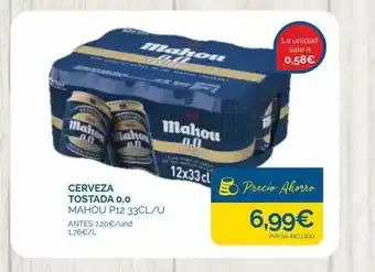 Cash Ecofamilia Cerveza tostada 0.0 oferta