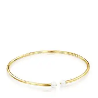 Tous Pulsera de plata vermeil con perla batala oferta