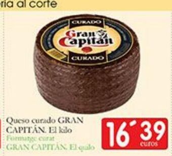 Supermercados Bip Bip Queso curado gran capitán oferta