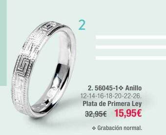 Cristian Lay Anillo plata de primera ley oferta