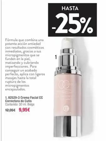 Cristian Lay Crema facial cc correctora de cutis oferta
