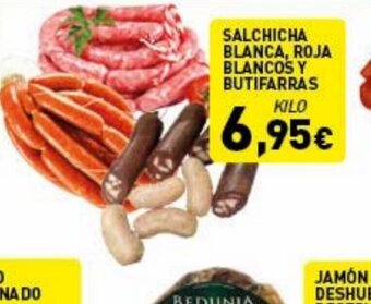 Hiperber Salchicha Blanca Roja Blancos Y Butifarras oferta