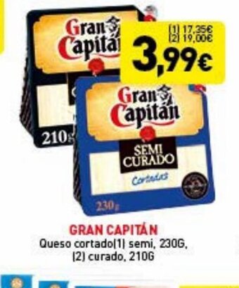 Hiperber Gran Capitán Queso Cortado Semi oferta