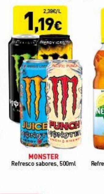 Hiperber Monster Refresco Sabores 500ml oferta