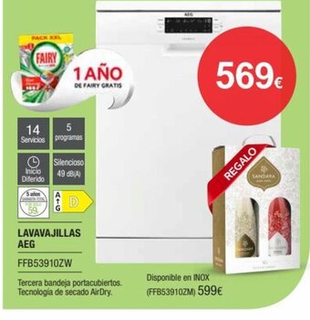 Milar Aeg Lavavajillas oferta