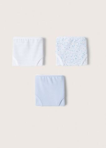 Mango Kids Pack 3 braguitas algodón oferta