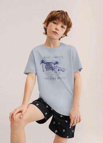 Mango Kids Pack pijama algodón oferta