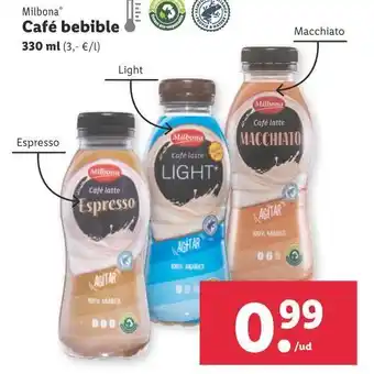 Lidl Café bebible oferta