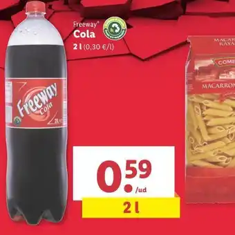Lidl Cola freeway oferta