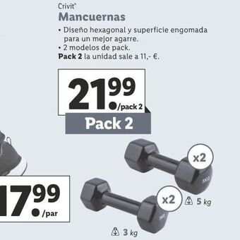 Lidl Mancuernas oferta