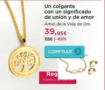 La tienda en casa Árbol de la vida de oro oferta