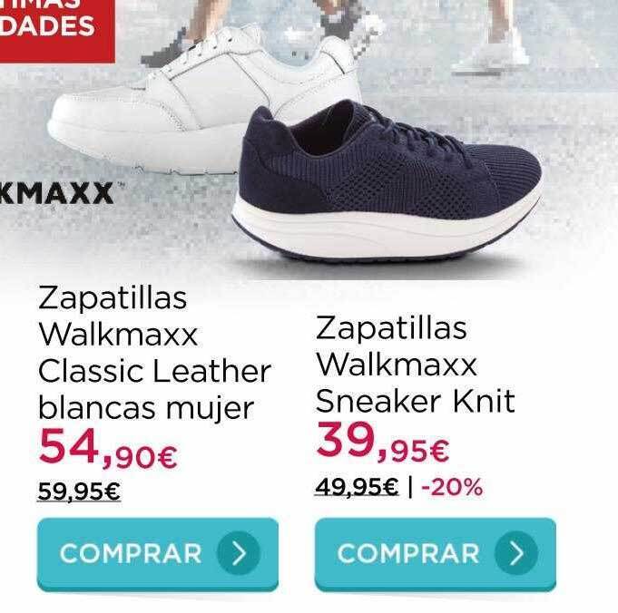 La tienda en casa Zapatillas walkmaxx classic leather blancas mujer zapatillas walkmaxx sneaker knit oferta