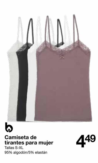 Zeeman Camiseta de Tirantes Para Mujer oferta