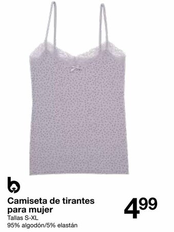 Zeeman Camiseta de Tirantes Para Mujer oferta