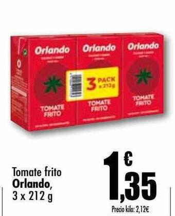 Unide Supermercados Tomate frito orlando oferta