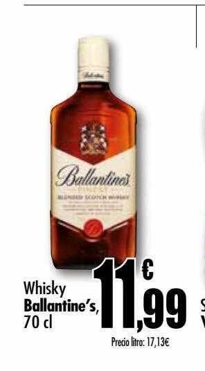 Unide Supermercados Whisky ballantine's oferta