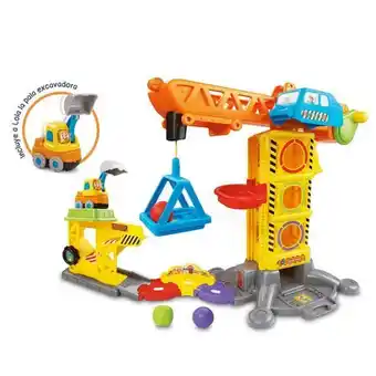 Juguetería Poly Vtech tut tut bólidos grúa torre oferta