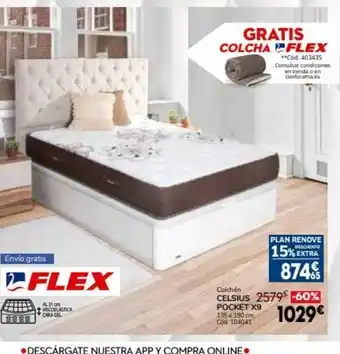 Conforama Celsius Pocket x9 Colchón oferta