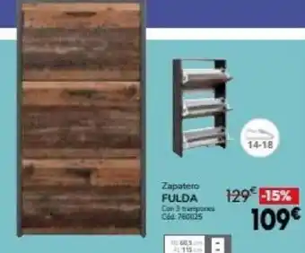 Conforama Fulda Zapatero oferta