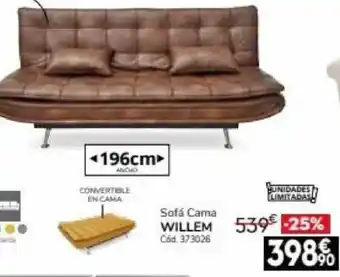 Conforama Willem Sofá Cama oferta
